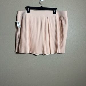 Old Navy Soft Pink Pleated Mini Skirt